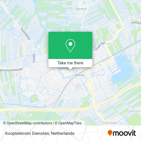 Kooptelecom Diensten map
