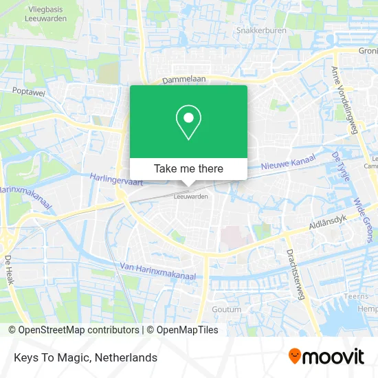 Keys To Magic map