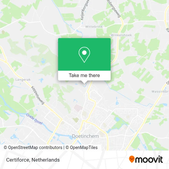 Certiforce map