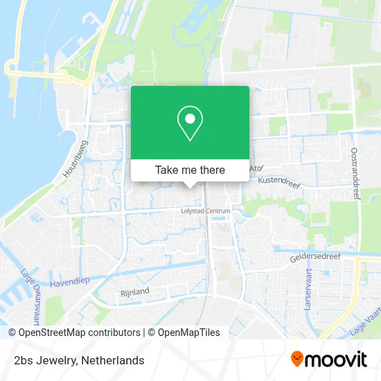 2bs Jewelry map