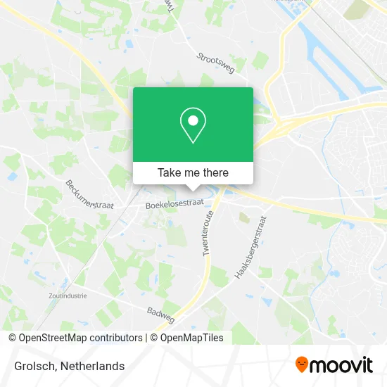 Grolsch map