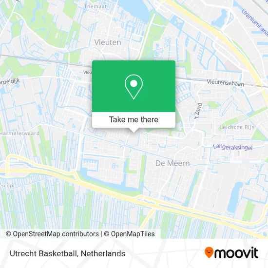 Utrecht Basketball map