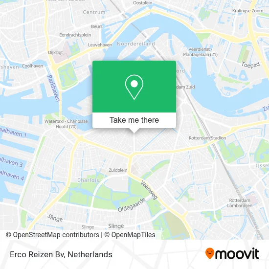 Erco Reizen Bv map