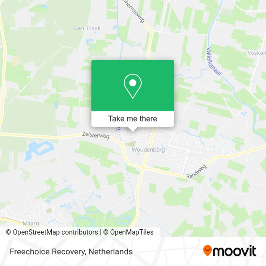Freechoice Recovery map