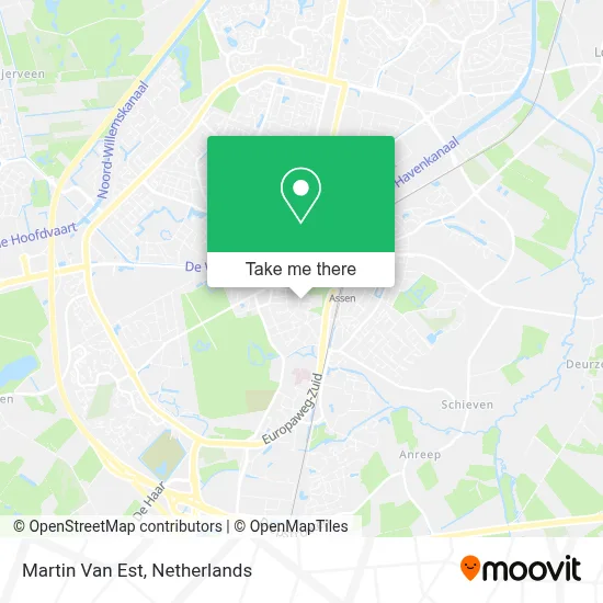 Martin Van Est map