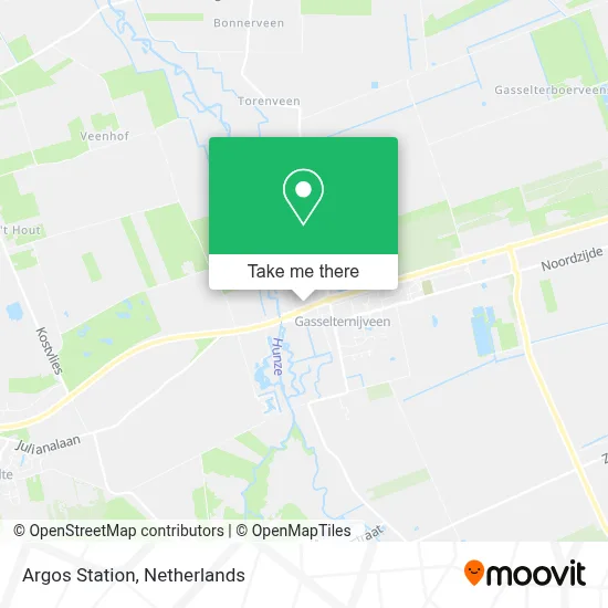 Argos Station map