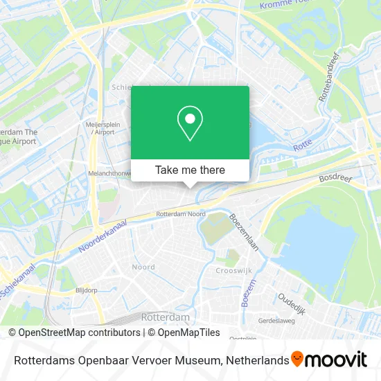 Rotterdams Openbaar Vervoer Museum map