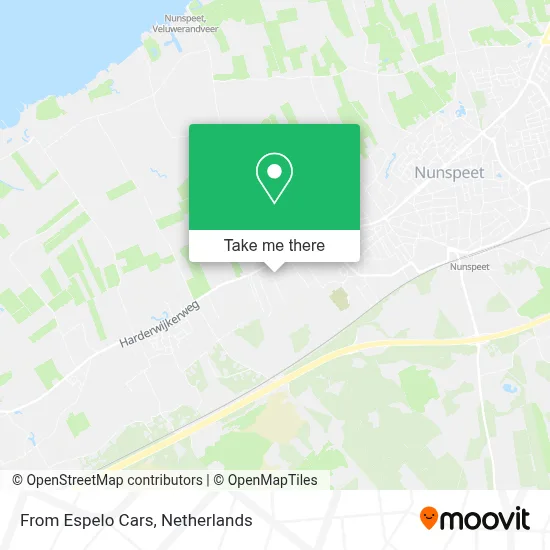 From Espelo Cars map