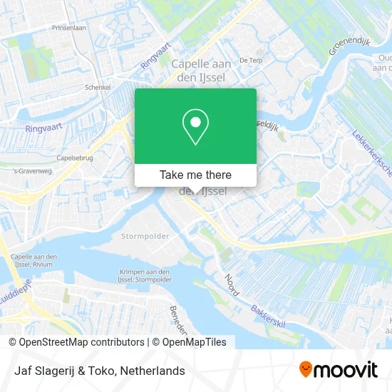 Jaf Slagerij & Toko map