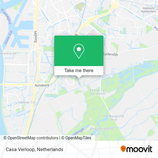 Casa Verloop map