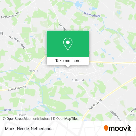 Markt Neede map