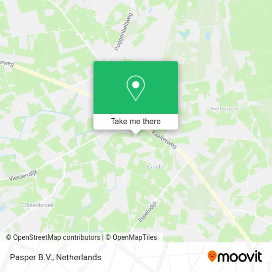 Pasper B.V. map