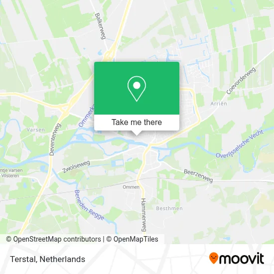 Terstal map