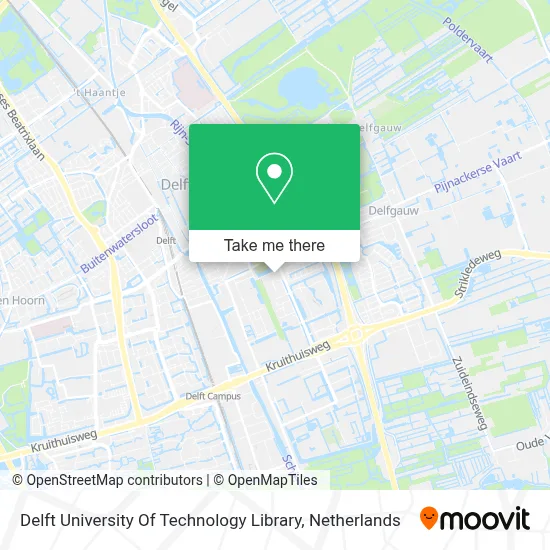 Delft University Of Technology Library Karte