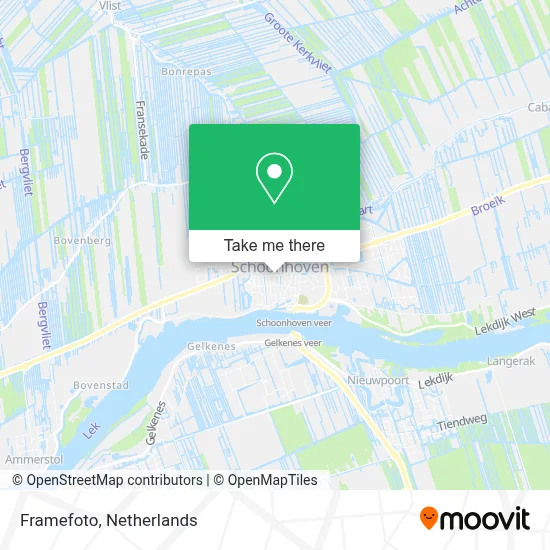 Framefoto map