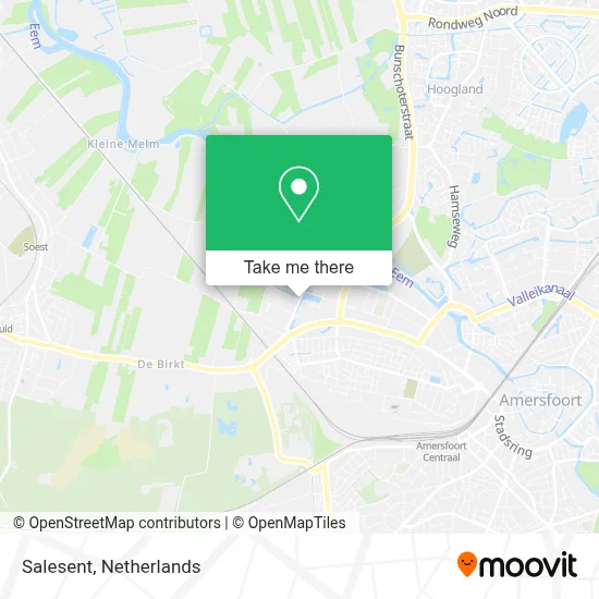 Salesent map