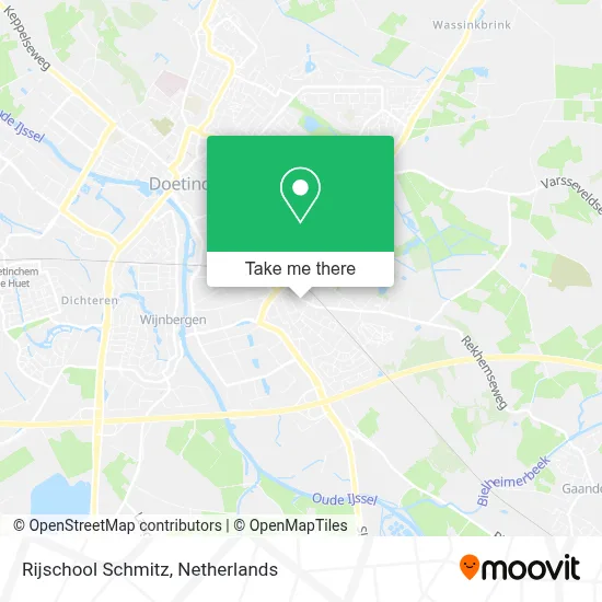 Rijschool Schmitz map