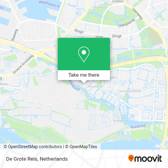 De Grote Reis map