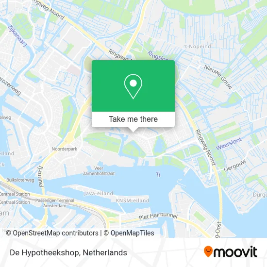 De Hypotheekshop map
