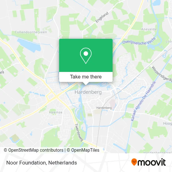 Noor Foundation map