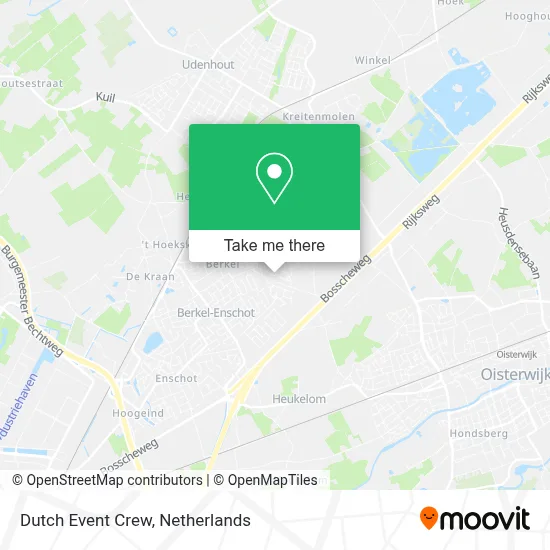 Dutch Event Crew map