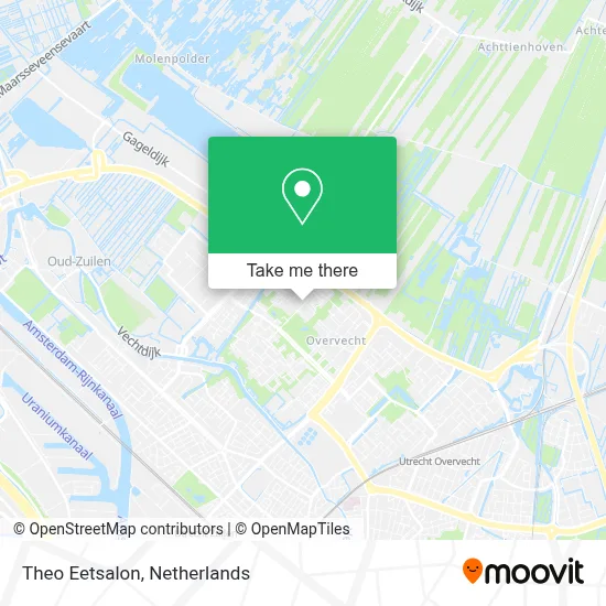 Theo Eetsalon map