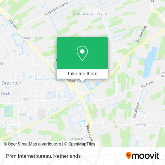 P4m Internetbureau map