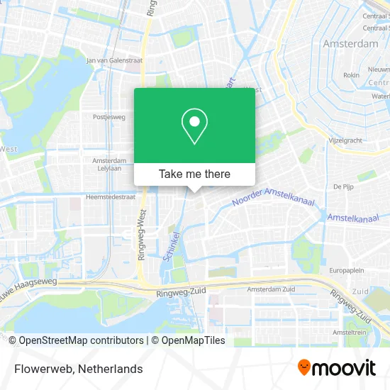 Flowerweb map