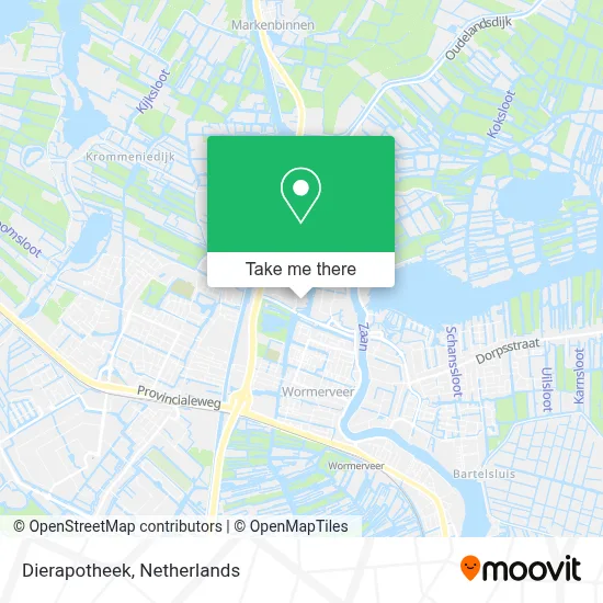 Dierapotheek map