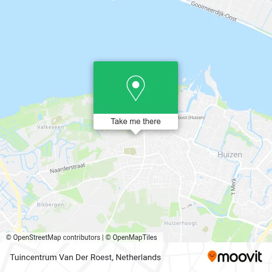 Tuincentrum Van Der Roest map