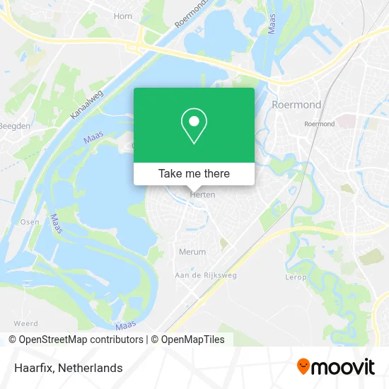 Haarfix map