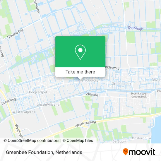 Greenbee Foundation map