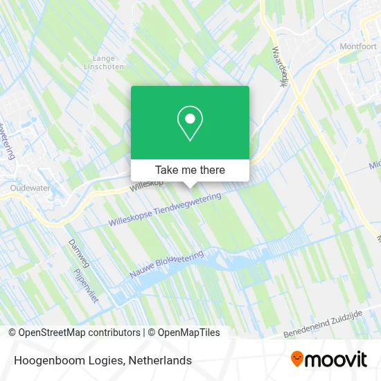 Hoogenboom Logies map