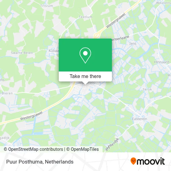 Puur Posthuma map