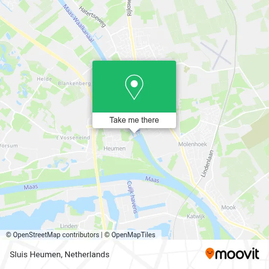 Sluis Heumen map