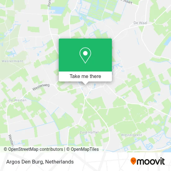 Argos Den Burg map
