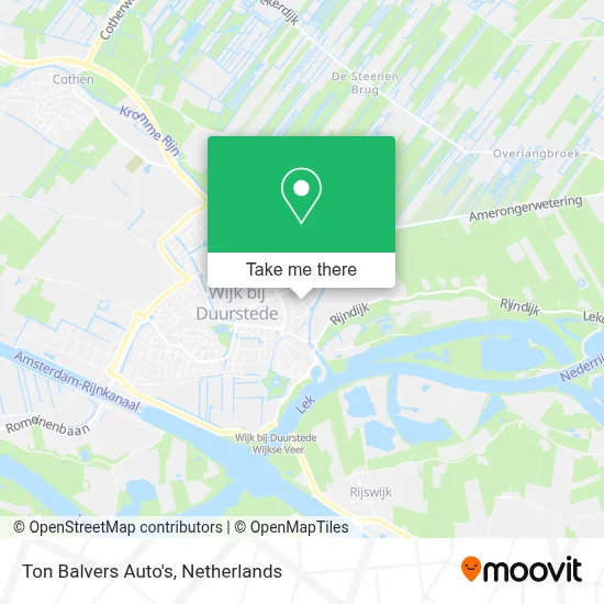 Ton Balvers Auto's map