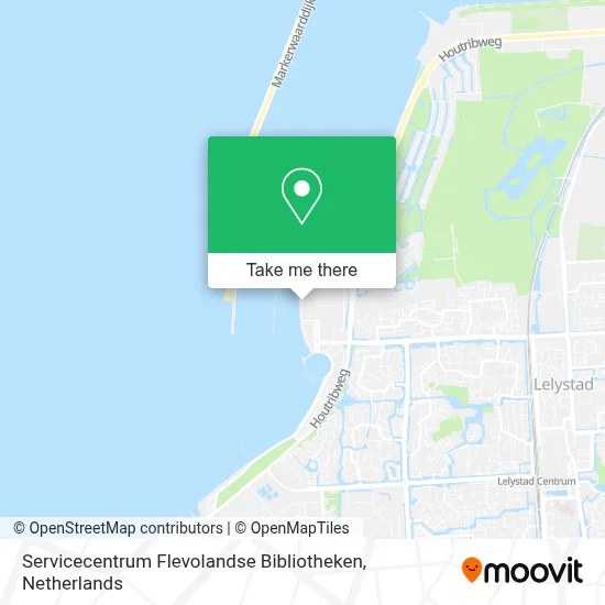 Servicecentrum Flevolandse Bibliotheken map