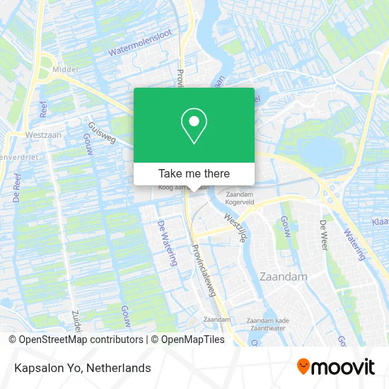 Kapsalon Yo map