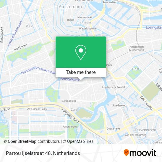 Partou Ijselstraat 48 map