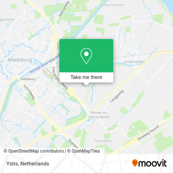 Ystis map
