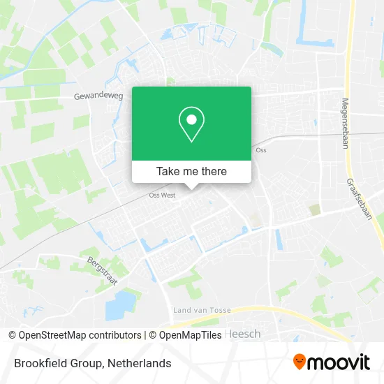 Brookfield Group map