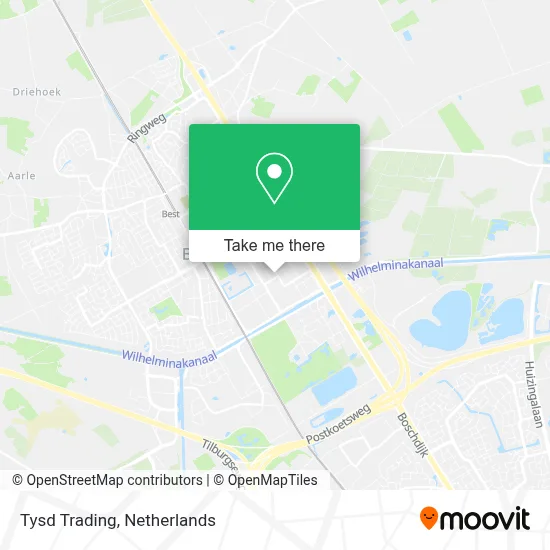Tysd Trading map