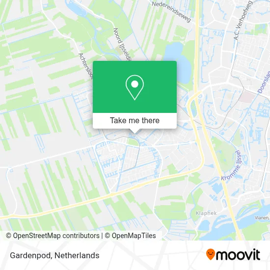 Gardenpod map