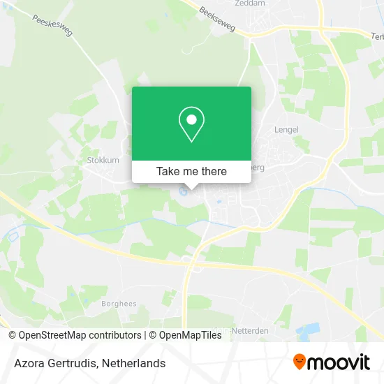 Azora Gertrudis map