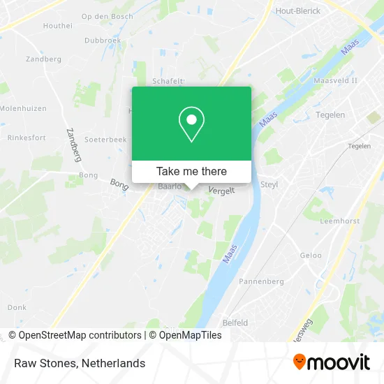 Raw Stones map