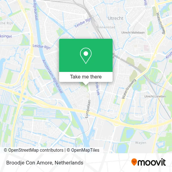 Broodje Con Amore map