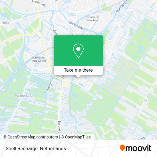 Shell Recharge map