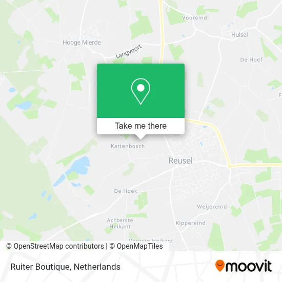 Ruiter Boutique map