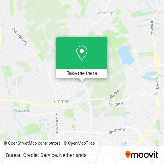 Bureau Crediet Service map